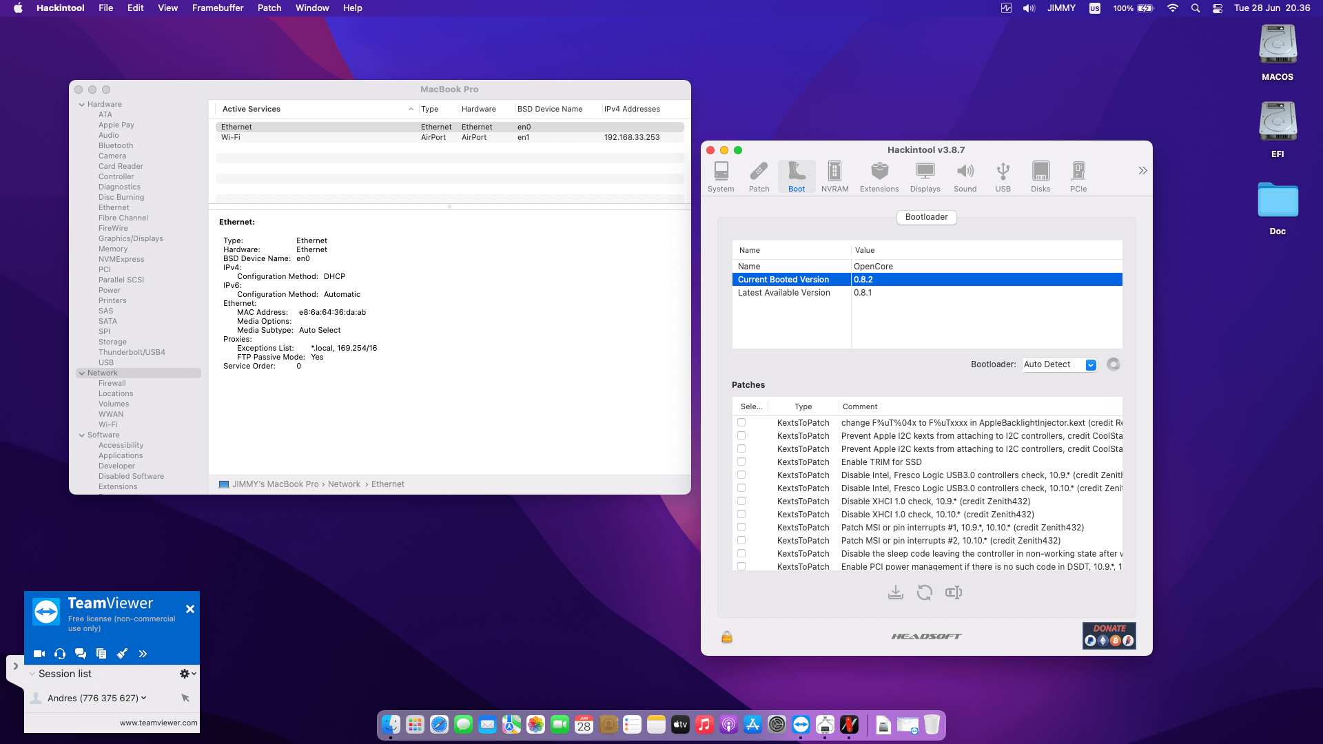 Lenovo Thinkpad X1 Carbon 6th Gen [KabyLake R   Intel UHD 620 + PS2 SMBUS]   OpenCore 8